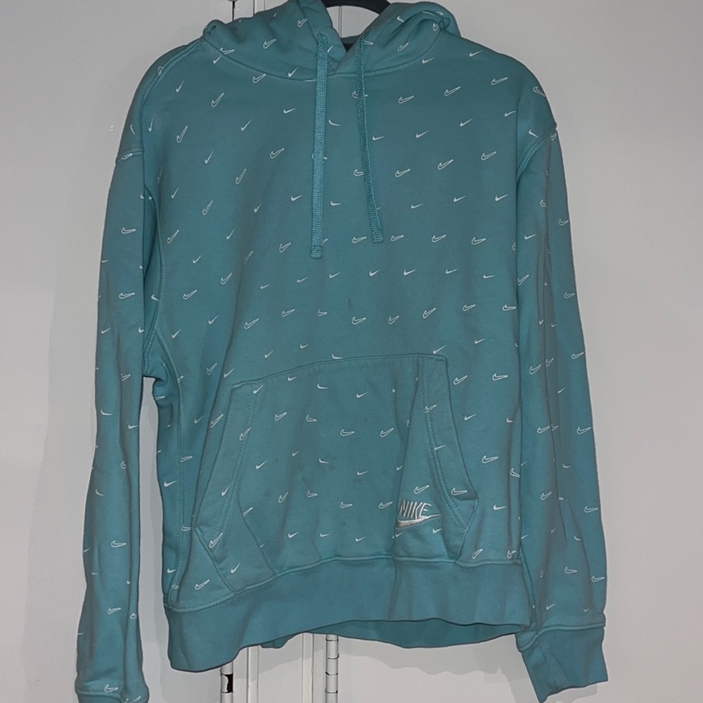 Light blue Nike hoodie